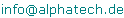 eMail an ALPHATECH NetProject GmbH